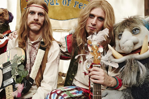 Yonderland. Image shows from L to R: Mathew Baynton, Laurence Rickard. Copyright: Working Title Films