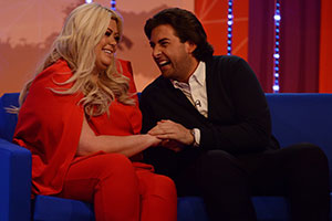 Your Face Or Mine. Image shows from L to R: Gemma Collins, James Argent. Copyright: Talkback