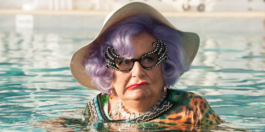 Absolutely Fabulous: The Movie. Charlie (Barry Humphries). Copyright: BBC Films