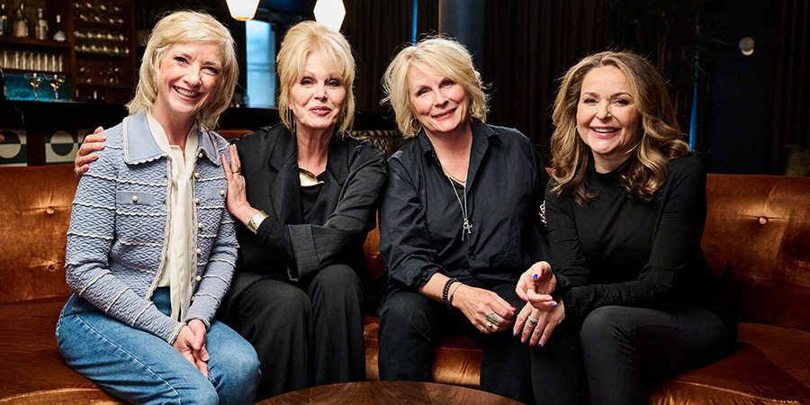 Absolutely Fabulous: Inside Out. Image shows left to right: Jane Horrocks, Joanna Lumley, Jennifer Saunders, Julia Sawalha