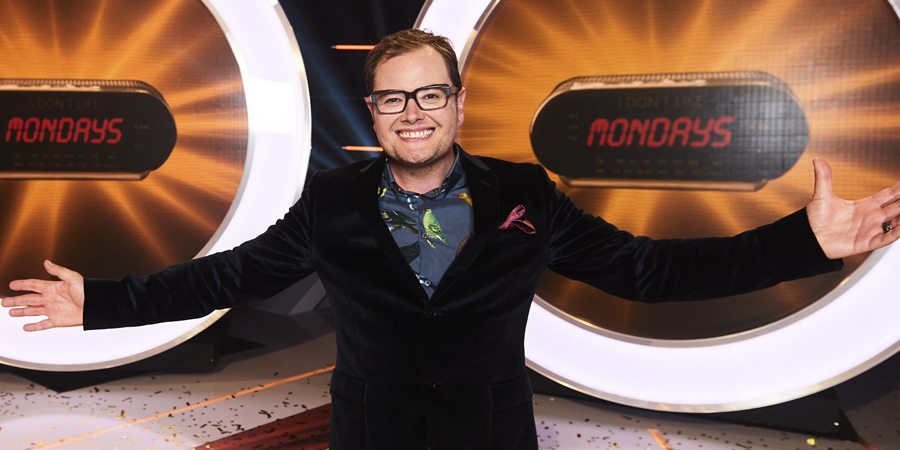 I Don't Like Mondays. Alan Carr. Copyright: Channel 4 Television Corporation