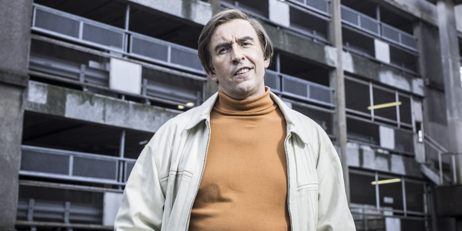 Alan Partridge's Scissored Isle. Alan Partridge (Steve Coogan)