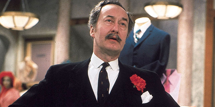 Are You Being Served?. Captain Stephen Peacock (Frank Thornton). Copyright: BBC