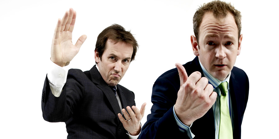 The Armstrong & Miller Show. Image shows from L to R: Ben Miller, Alexander Armstrong