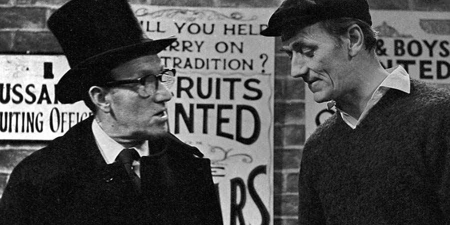 Arthur's Treasured Volumes. Image shows from L to R: Arthur Askey, Sam Kydd. Copyright: Associated Television