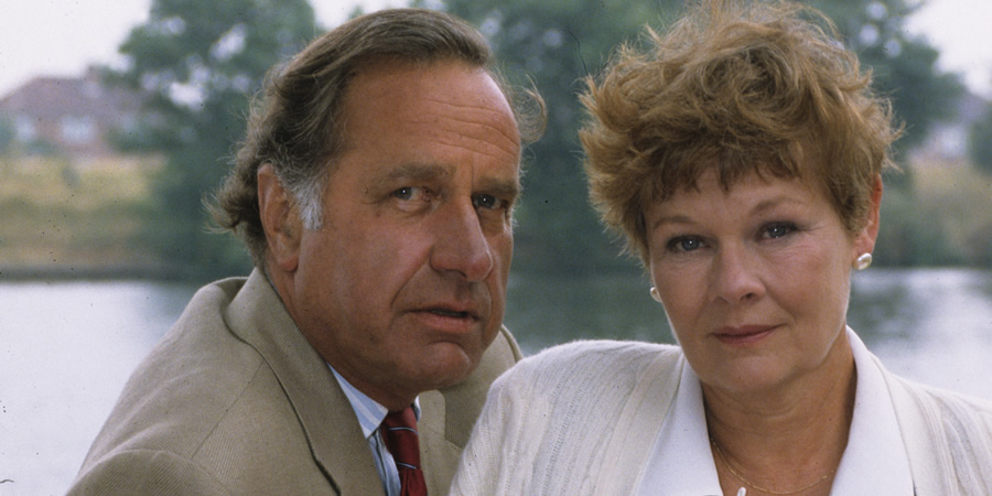 As Time Goes By. Image shows from L to R: Lionel (Geoffrey Palmer), Jean (Judi Dench). Copyright: DLT Entertainment Ltd.