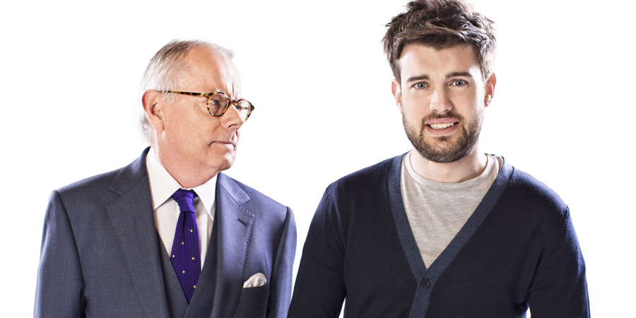 Backchat. Image shows from L to R: Michael Whitehall, Jack Whitehall. Copyright: Tiger Aspect Productions