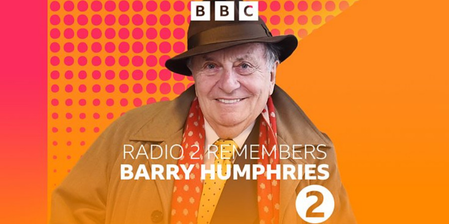 Radio 2 Remembers Barry Humphries. Barry Humphries. Credit: BBC