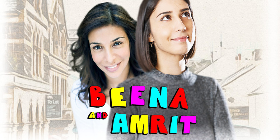 Beena And Amrit. Image shows from L to R: Amrit (Shobna Gulati), Beena (Priya Hall)