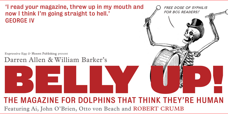 Belly Up!. Copyright: Honest Publishing