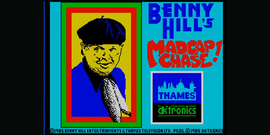 Benny Hill's Madcap Chase computer game