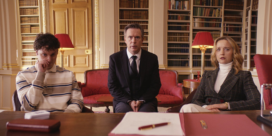 Blueberry Inn. Image shows left to right: George Arlington (Jonathan Oldfield), Jonathan (Jack Davenport), Elizabeth Arlington (Florence Hall) Blueberry Inn. Image shows left to right: George Arlington (Jonathan Oldfield), Jonathan (Jack Davenport), Elizabeth Arlington (Florence Hall)