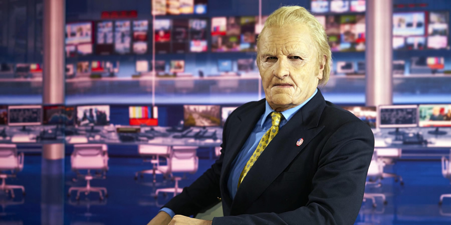 Britain Today Tonight. Douglas 'Digger' Daley (Kayvan Novak). Copyright: Objective Productions