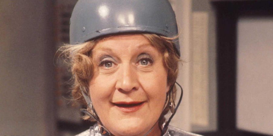 Come Back Mrs. Noah. Mrs Gertrude Noah (Mollie Sugden). Copyright: BBC