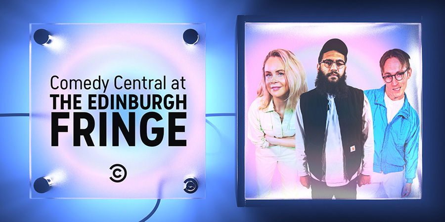 Comedy Central At The Edinburgh Fringe. Image shows from L to R: Joanne McNally, Jamali Maddix, Rob Carter