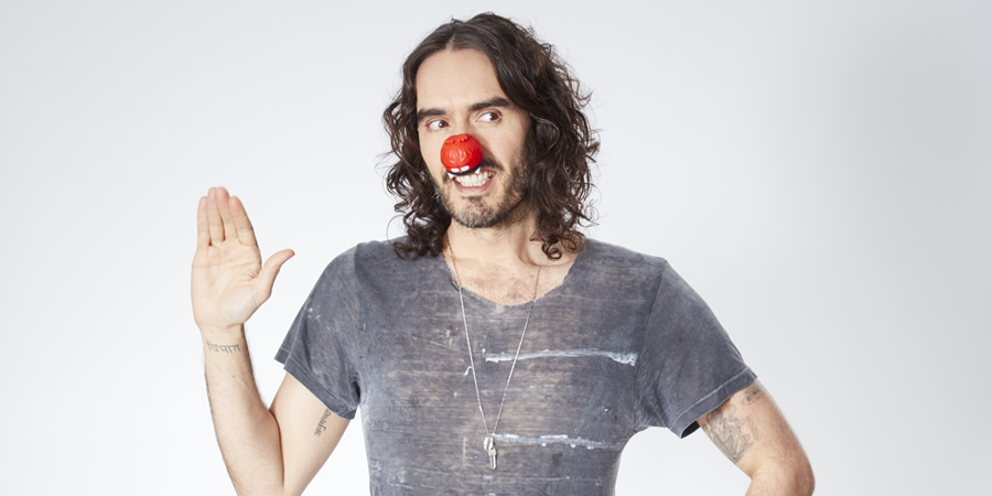 Comic Relief. Russell Brand. Copyright: BBC