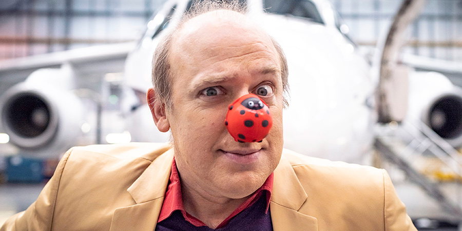 Comic Relief. Tim Vine. Copyright: BBC