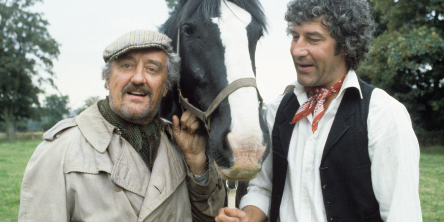 Cuffy. Image shows from L to R: Cuffy (Bernard Cribbins), Tom (Gareth Hunt). Copyright: Central Independent Television