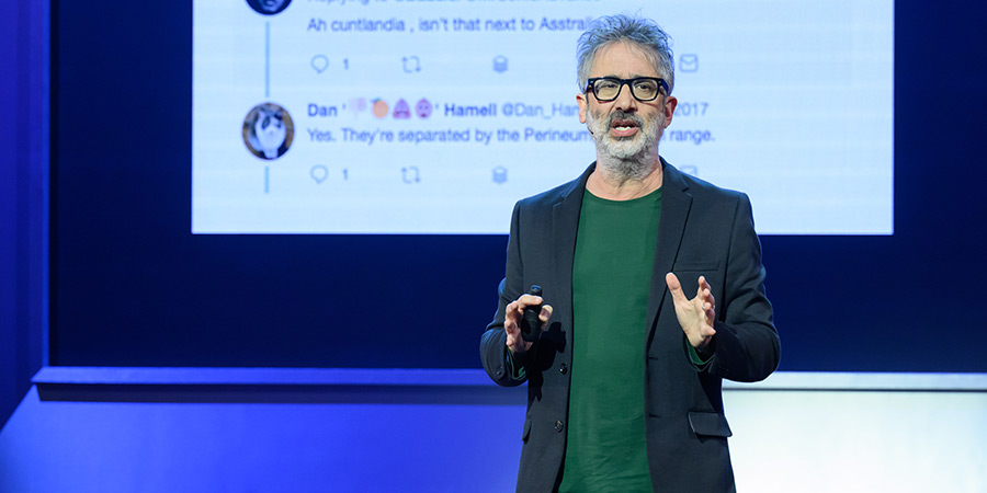 David Baddiel: Trolls, Not The Dolls. David Baddiel