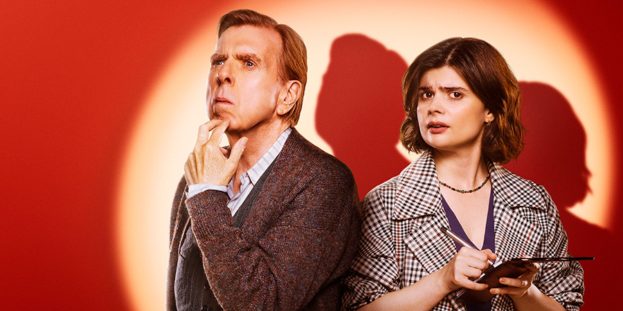 Death Valley. Image shows left to right: John Chapel (Timothy Spall), Janie Mallowan (Gwyneth Keyworth). Credit: BBC Studios Death Valley. Image shows left to right: John Chapel (Timothy Spall), Janie Mallowan (Gwyneth Keyworth). Credit: BBC Studios