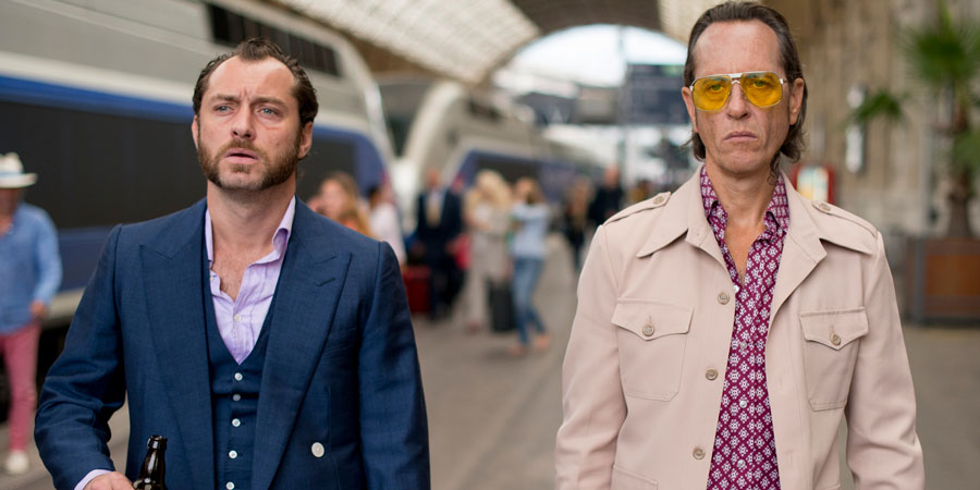 Dom Hemingway. Image shows from L to R: Dom Hemingway (Jude Law), Dickie (Richard E. Grant)