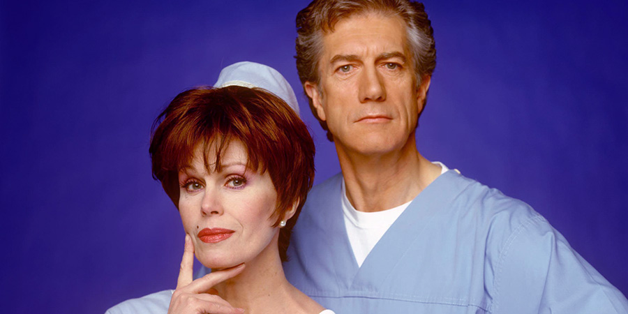 Dr. Willoughby. Image shows left to right: Donna Sinclair (Joanna Lumley), Ralph Whatman (Brian Protheroe)