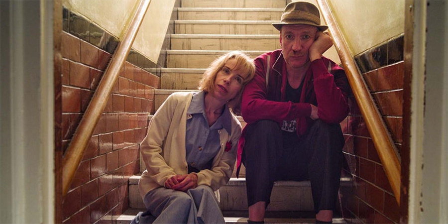 Eternal Beauty. Image shows from L to R: Jane (Sally Hawkins), Mike (David Thewlis)