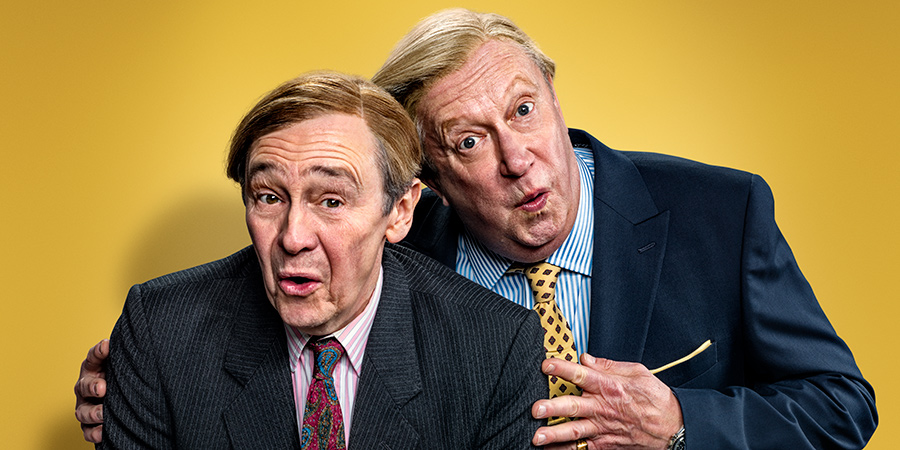 The Fast Show: Just A Load Of Blooming Catchphrases. Image shows from L to R: Paul Whitehouse, Mark Williams. Copyright: Crook Productions