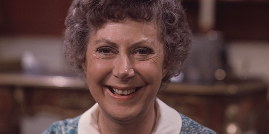 Father, Dear Father. Nanny (Noel Dyson). Credit: Thames Television