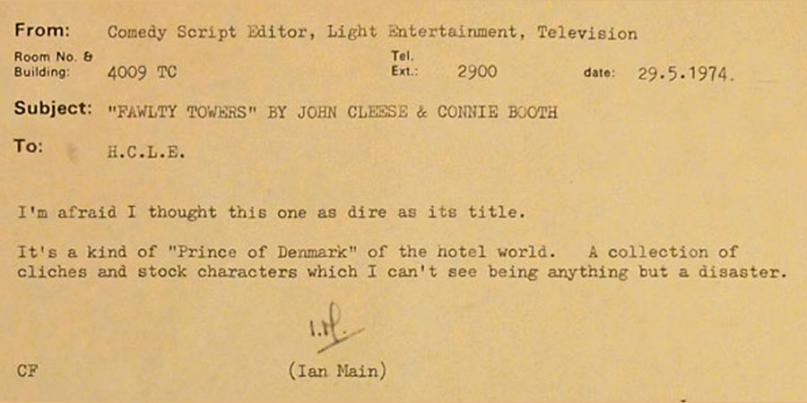 I'm afraid I thought this one as dire as its title. It's a kind of 'Prince Of Denmark' of the hotel world. A collection of cliches and stock characters which I can't see being anything but a disaster.. Copyright: BBC