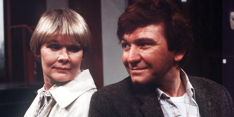 A Fine Romance. Image shows left to right: Laura Dalton (Judi Dench), Mike Selway (Michael Williams) A Fine Romance. Image shows left to right: Laura Dalton (Judi Dench), Mike Selway (Michael Williams)