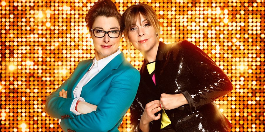 The Generation Game. Image shows from L to R: Sue Perkins, Mel Giedroyc. Copyright: BBC