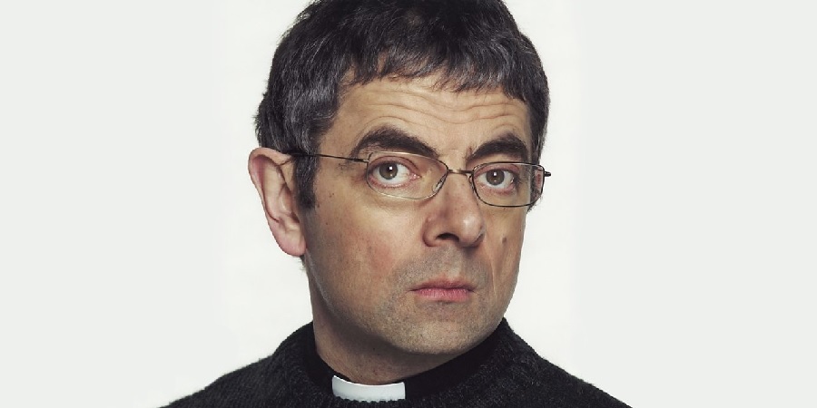 God's Work. Rowan Atkinson. Copyright: Hat Trick Productions