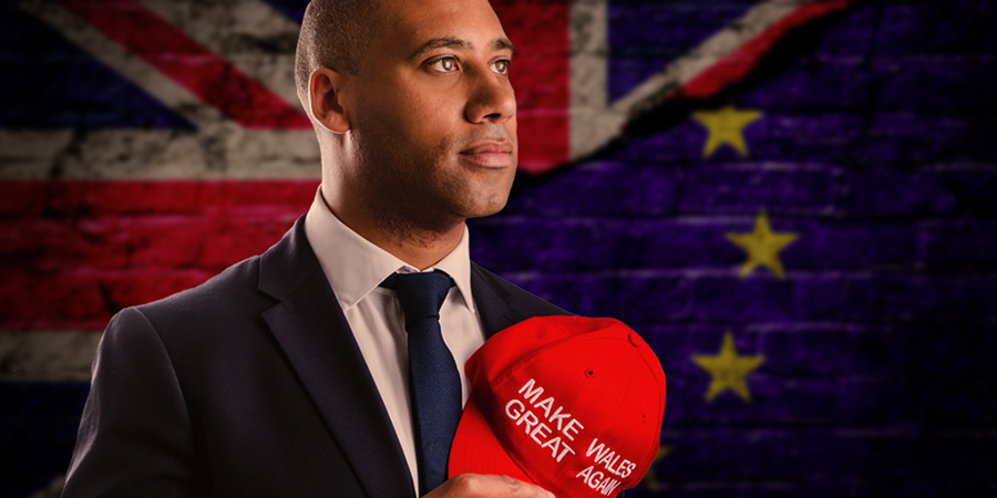 The Great Welsh Brexit Road Trip. Martin George (Leroy Brito). Copyright: Zipline Creative