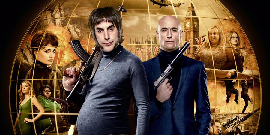 Grimsby. Image shows from L to R: Nobby (Sacha Baron Cohen), Sebastian (Mark Strong). Copyright: Big Talk Productions