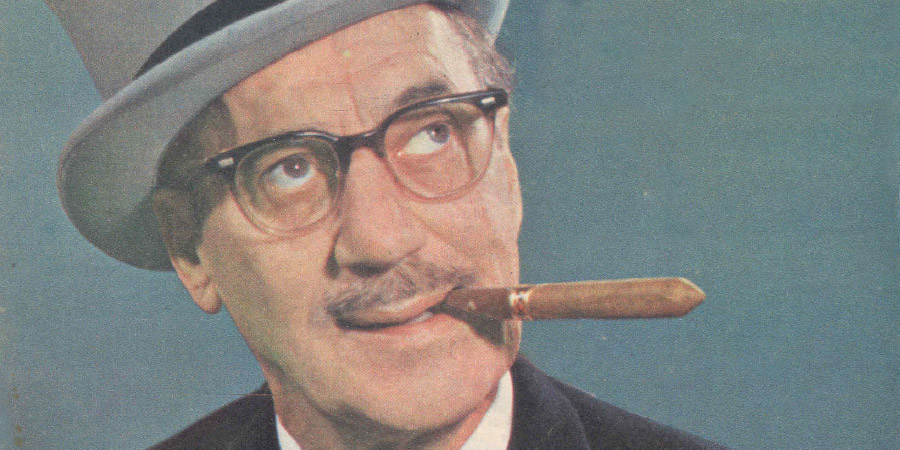 Groucho. Groucho Marx. Copyright: Associated-Rediffusion Television