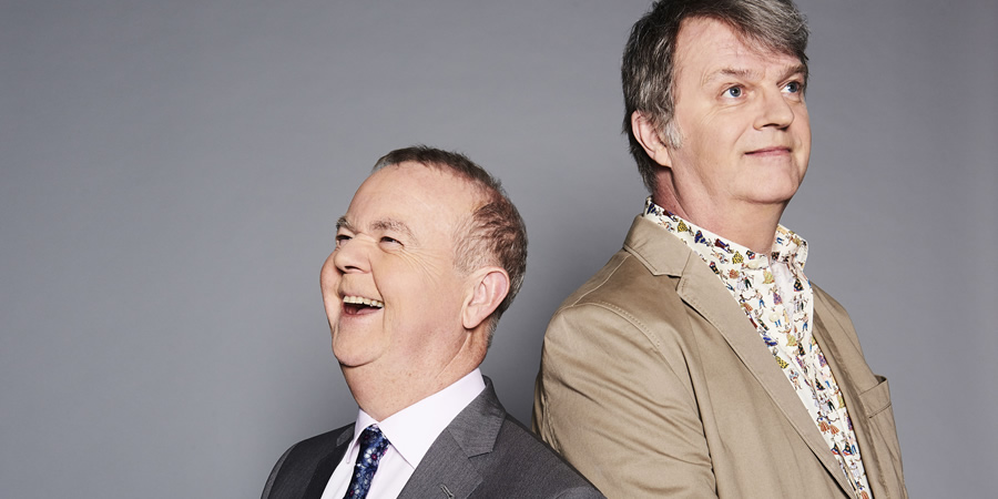 Have I Got News For You. Image shows from L to R: Ian Hislop, Paul Merton