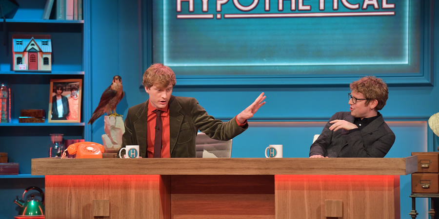 Hypothetical. Image shows from L to R: James Acaster, Josh Widdicombe. Copyright: Hat Trick Productions