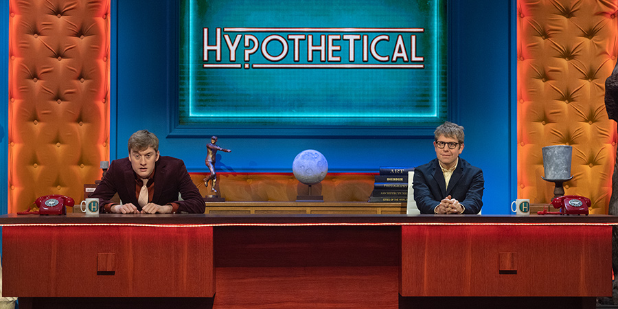 Hypothetical. Image shows from L to R: James Acaster, Josh Widdicombe