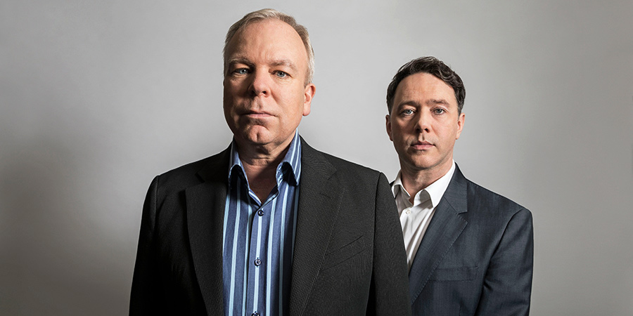 Inside No. 9. Image shows from L to R: Steve Pemberton, Reece Shearsmith