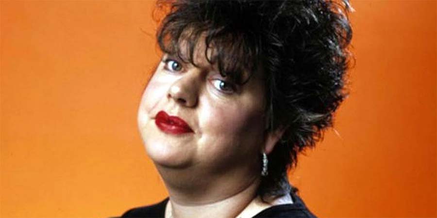 Jo Brand Through The Cakehole. Jo Brand. Copyright: Channel X