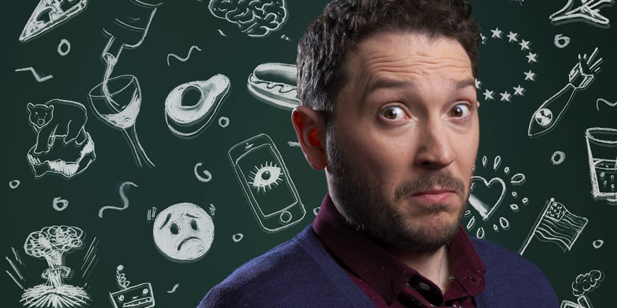 Jon Richardson: Ultimate Worrier. Jon Richardson. Copyright: Talkback