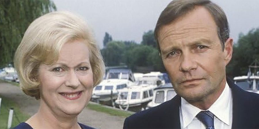 Keeping Up Appearances. Image shows left to right: Elizabeth (Josephine Tewson), Emmet Hawksworth (David Griffin)