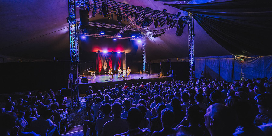 Paul Merton's Impro Chums at Latitude Festival 2016. Copyright: Latitude / Carolina Faruolo