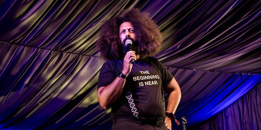 Latitude Festival 2016. Reggie Watts. Copyright: Victor Frankowski / Latitude