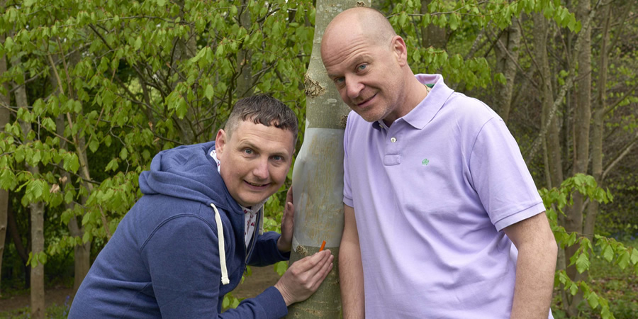 Lee And Dean. Image shows from L to R: Dean (Mark O'Sullivan), Lee (Miles Chapman)