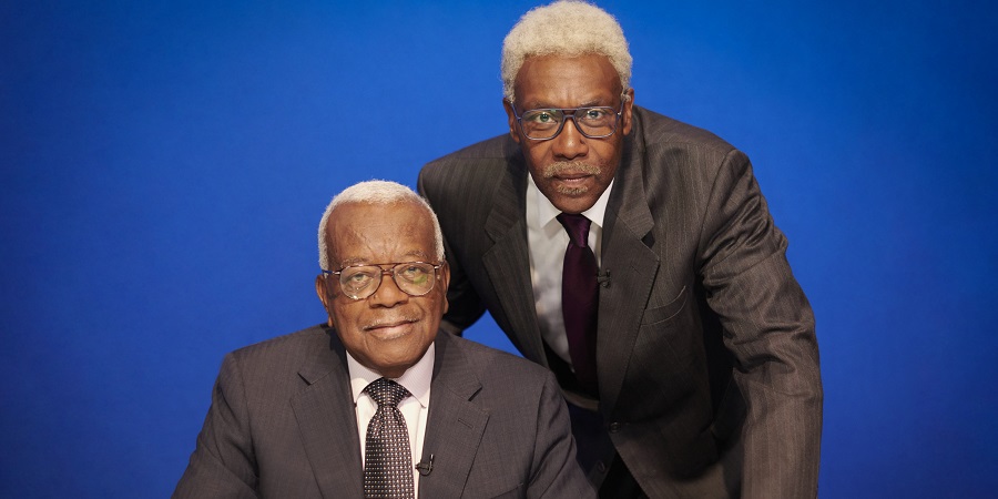 The Lenny Henry Birthday Show. Image shows from L to R: Trevor McDonald, Lenny Henry