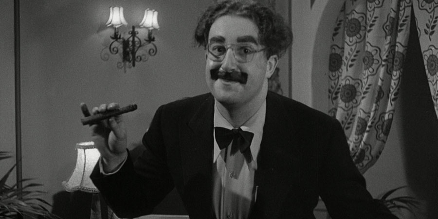 Let's Go Crazy. Groucho Marx (Peter Sellers)