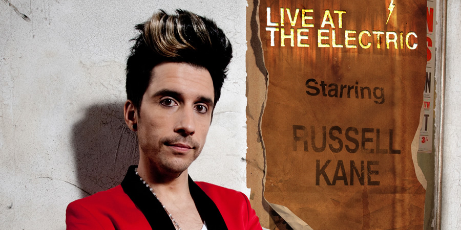 Live At The Electric. Russell Kane. Copyright: Avalon Television