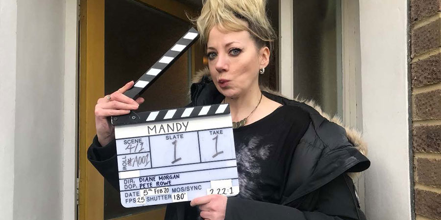 Mandy. Mandy (Diane Morgan). Copyright: BBC Studios